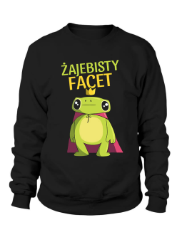 Bluza Męska Żajebisty Facet - Śmieszne T-Shirty z Nadrukami ?