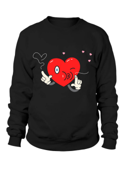 Bluza Męska Strzał w serce - Śmieszne T-Shirty z Nadrukami ?