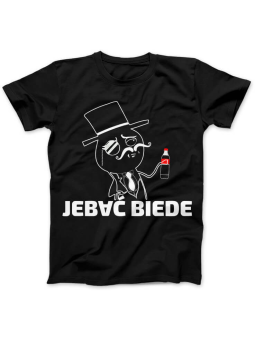 Koszulka Koszulka Damska Jeb*ć Cola Biede Czarna - Śmieszne T-Shirty z Nadrukami ?