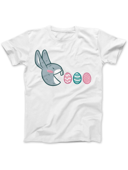 Koszulka Koszulka Damska PAC Bunny Biała - Śmieszne T-Shirty z Nadrukami ?