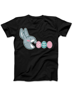 Koszulka Koszulka Damska PAC Bunny Czarna - Śmieszne T-Shirty z Nadrukami ?