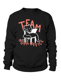 Bluza Damska Team Home Office - Śmieszne T-Shirty z Nadrukami ?