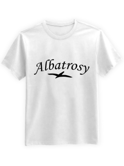 Koszulka Koszulka Męska Albatrosy Biała - Śmieszne T-Shirty z Nadrukami ?