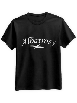 Koszulka Koszulka Męska Albatrosy Czarna - Śmieszne T-Shirty z Nadrukami ?