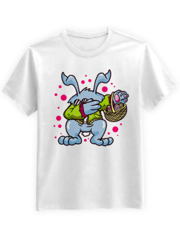 Koszulka Koszulka Męska Wielkanocny DAB Biała - Śmieszne T-Shirty z Nadrukami ?