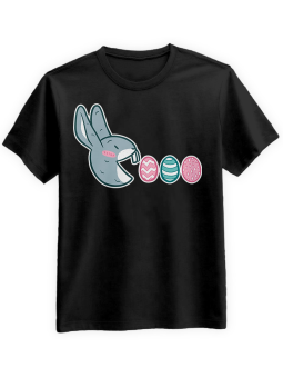 Koszulka Koszulka Męska PAC Bunny Czarna - Śmieszne T-Shirty z Nadrukami ?