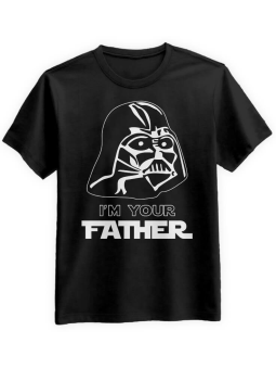 Koszulka Koszulka Męska I'm Your Father Czarna - Śmieszne T-Shirty z Nadrukami ?