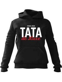 Bluza Męska z kapturem Tata deLuxe - Śmieszne gadżety z Nadrukami ?