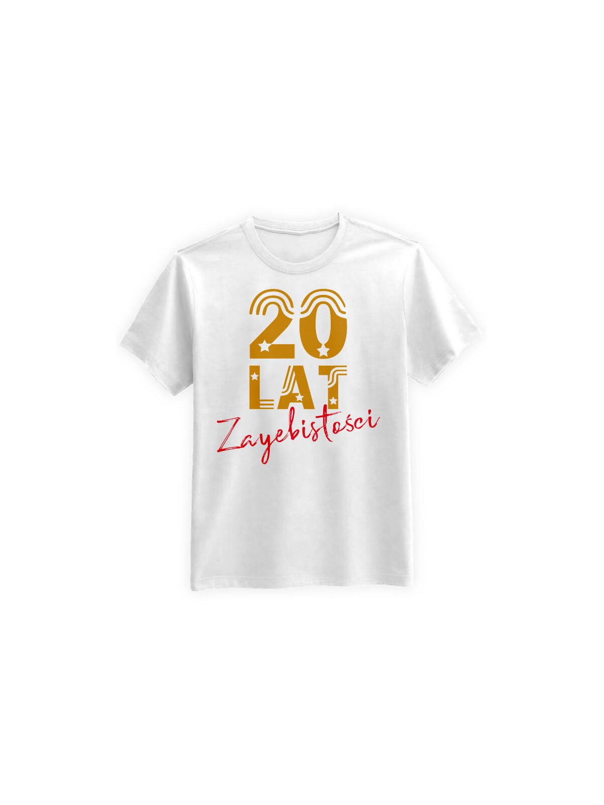 Koszulka Koszulka Męska Lata Zayebistości [WYBIERZ WIEK] - Śmieszne T-Shirty z Nadrukami ?