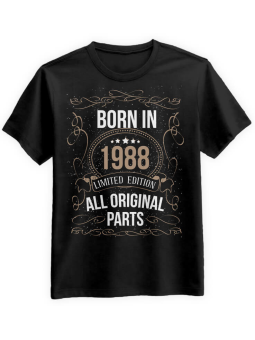 Koszulka Koszulka Męska Born In [WYBIERZ ROCZNIK] - Śmieszne T-Shirty z Nadrukami ?