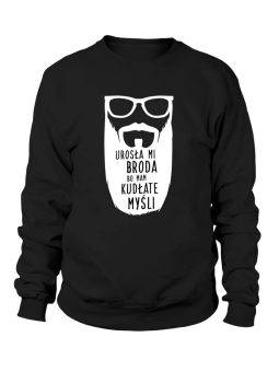 Bluza Męska Kudłate Myśli - Śmieszne T-Shirty z Nadrukami ?