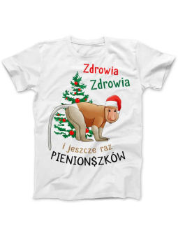 Koszulka Koszulka Damska I Jeszcze Raz Pieniążków Biała - Śmieszne T-Shirty z Nadrukami ?