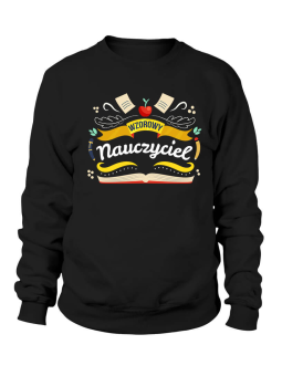 Bluza Męska Wzorowy nauczyciel - Śmieszne T-Shirty z Nadrukami ?