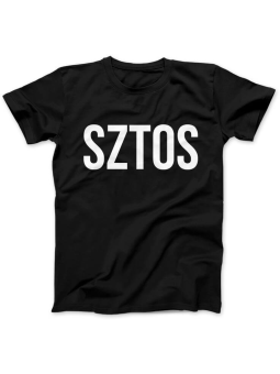 Koszulka Koszulka Damska Sztos Czarna - Śmieszne T-Shirty z Nadrukami ?