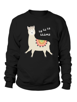 Bluza Damska La La La Llama - Śmieszne T-Shirty z Nadrukami ?