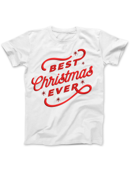 Koszulka Koszulka Damska Best christmas Biała - Śmieszne T-Shirty z Nadrukami ?