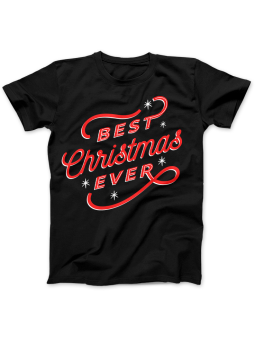 Koszulka Koszulka Damska Best christmas Czarna - Śmieszne T-Shirty z Nadrukami ?