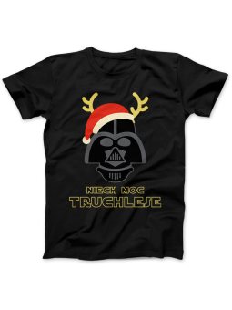 Koszulka Koszulka Damska Niech Moc Truchleje Czarna - Śmieszne T-Shirty z Nadrukami ?