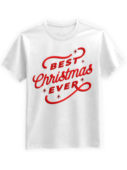 Koszulka Koszulka Męska Best christmas Biała - Śmieszne T-Shirty z Nadrukami ?