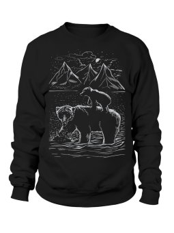 Bluza Męska Bear Family - Dla Fanów Gór