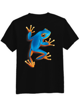 Koszulka Koszulka Męska Koszulka Blue Tree Forg Czarna - Dla Fanów Zwierząt