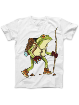 Koszulka Koszulka Damska Koszulka Hiking Forg Biała - Dla Fanów Gór