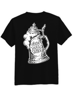 Koszulka Koszulka Męska Official Beer Tester Czarna - Piwo Impreza