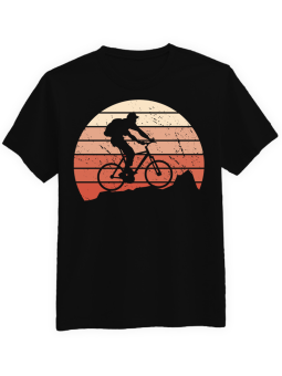 Koszulka Koszulka Męska Rower Górski Czarna - Śmieszne T-Shirty z Nadrukami ?