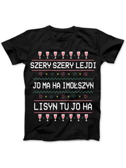 Koszulka Koszulka Damska Szery Szery Lejdi Czarna - Śmieszne T-Shirty z Nadrukami ?
