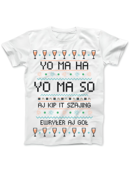 Koszulka Koszulka Damska Yo Ma Ha Yo Ma So Biała - Dziadek Do Orzechów Święta