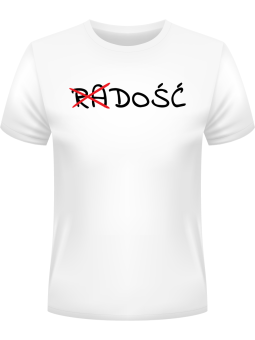 Koszulka Koszulka Męska Dość Biała - Śmieszne T-Shirty z Nadrukami ?