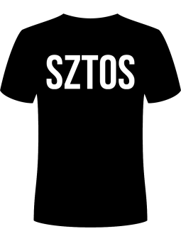 Koszulka Koszulka Męska Sztos Czarna - Śmieszne T-Shirty z Nadrukami ?