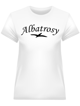Koszulka Koszulka Damska Albatrosy Biała - Śmieszne T-Shirty z Nadrukami ?
