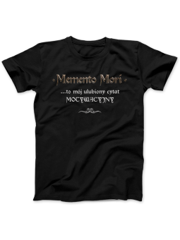 Koszulka Koszulka Damska 1670 Memento Mori Czarna - Śmieszne T-Shirty z Nadrukami ?