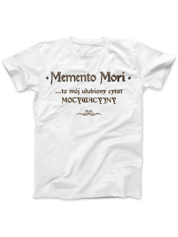Koszulka Koszulka Damska 1670 Memento Mori Biała - Śmieszne T-Shirty z Nadrukami ?