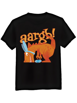 Koszulka Koszulka Męska Dinozaur z Jajkiem Czarna - Śmieszne T-Shirty z Nadrukami ?