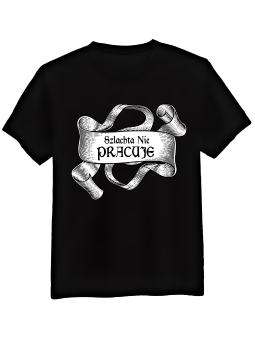 Koszulka Koszulka Męska 1670 Szlachta Nie Pracuje Czarna - Śmieszne T-Shirty z Nadrukami ?