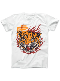 Koszulka Koszulka Damska Anime Tygrys Biała - Śmieszne T-Shirty z Nadrukami ?