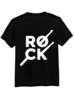 Koszulka Koszulka Męska Rock Czarna - Śmieszne T-Shirty z Nadrukami ?