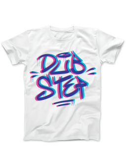 Koszulka Koszulka Damska Dubstep Biała - Śmieszne T-Shirty z Nadrukami ?