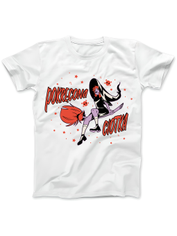 Koszulka Koszulka Damska Pokręcona Ciotka Biała - Śmieszne T-Shirty z Nadrukami ?