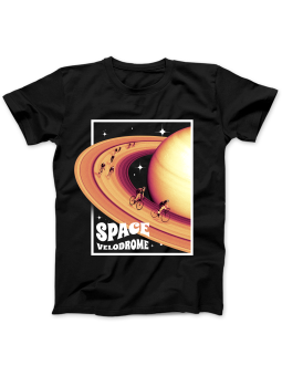 Koszulka Koszulka Damska Space Velodrome Czarna - Śmieszne T-Shirty z Nadrukami ?
