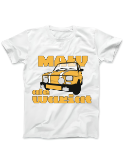 Koszulka Koszulka Damska Maluch Wariat Biała - Śmieszne T-Shirty z Nadrukami ?