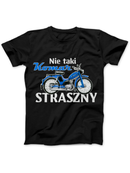 Koszulka Koszulka Damska Nie Taki Komar Straszny Czarna - Śmieszne T-Shirty z Nadrukami ?