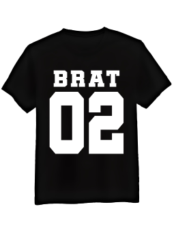 Koszulka Koszulka Męska Brat 02 Czarna - Śmieszne T-Shirty z Nadrukami ?