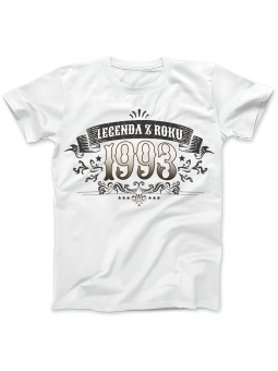 Koszulka Koszulka Damska Legenda Z Roku [WYBIERZ ROK] - Śmieszne T-Shirty z Nadrukami ?