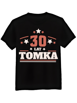 Koszulka Koszulka Męska Urodziny [WYBIERZ IMIĘ] [WYBIERZ WIEK] - Śmieszne T-Shirty z Nadrukami ?