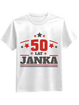 Koszulka Koszulka Męska Urodziny [WYBIERZ IMIĘ] [WYBIERZ WIEK] - Śmieszne T-Shirty z Nadrukami ?