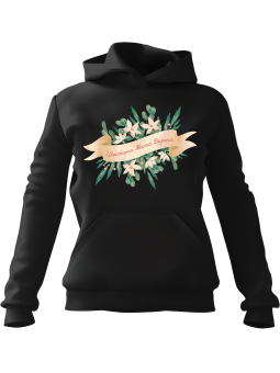 Bluza Damska z kapturem Ukochana Mama [WYBIERZ IMIĘ] - Śmieszne gadżety z Nadrukami ?