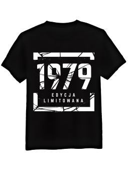 Koszulka Koszulka Męska Edycja Limitowana [WYBIERZ ROCZNIK] - Śmieszne T-Shirty z Nadrukami ?